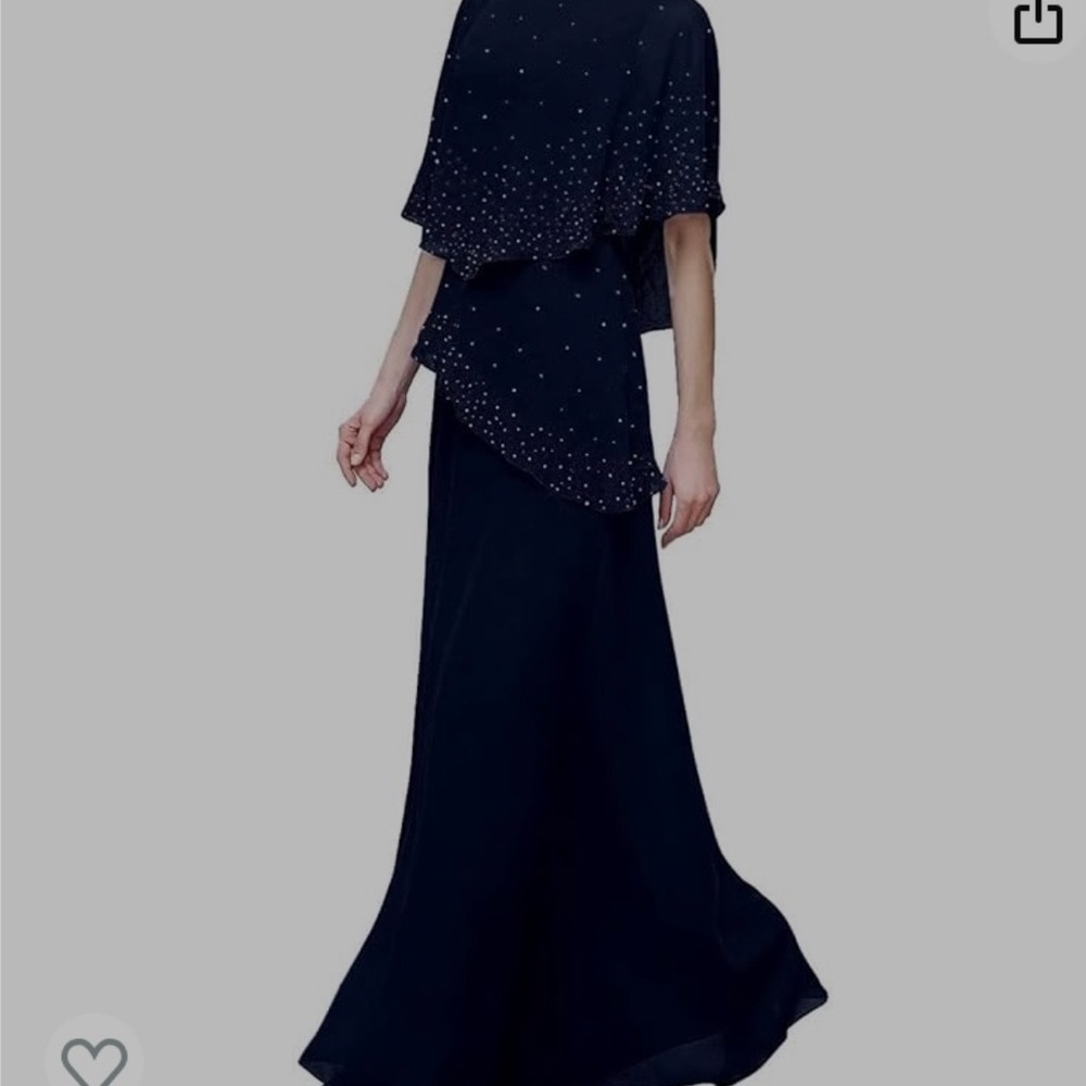 Full length evening gown